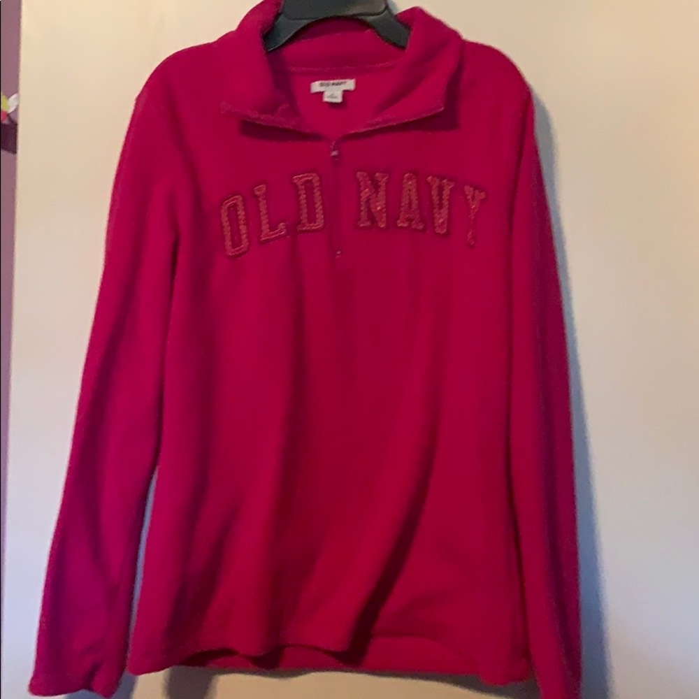 🛍SALE very soft old navy quarter zip pull overM